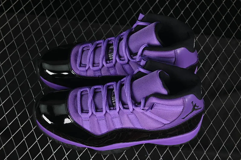 All categories Air Jordan Jordan series basketball shoes Air Jordan 11 Air Jordan 11 Retro AJ11 Joe 11 black and purple CT8012-500